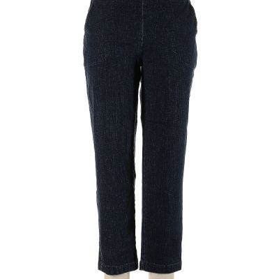 Croft & Barrow Women Blue Jeggings 12 Petites